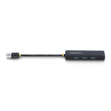 StarTech.com Hub USB-A de 4 Puertos - Ladrón USB de 4 Puertos - Alimentado por el Bus - USB 3.0 de 5Gbps - Hub Portátil 