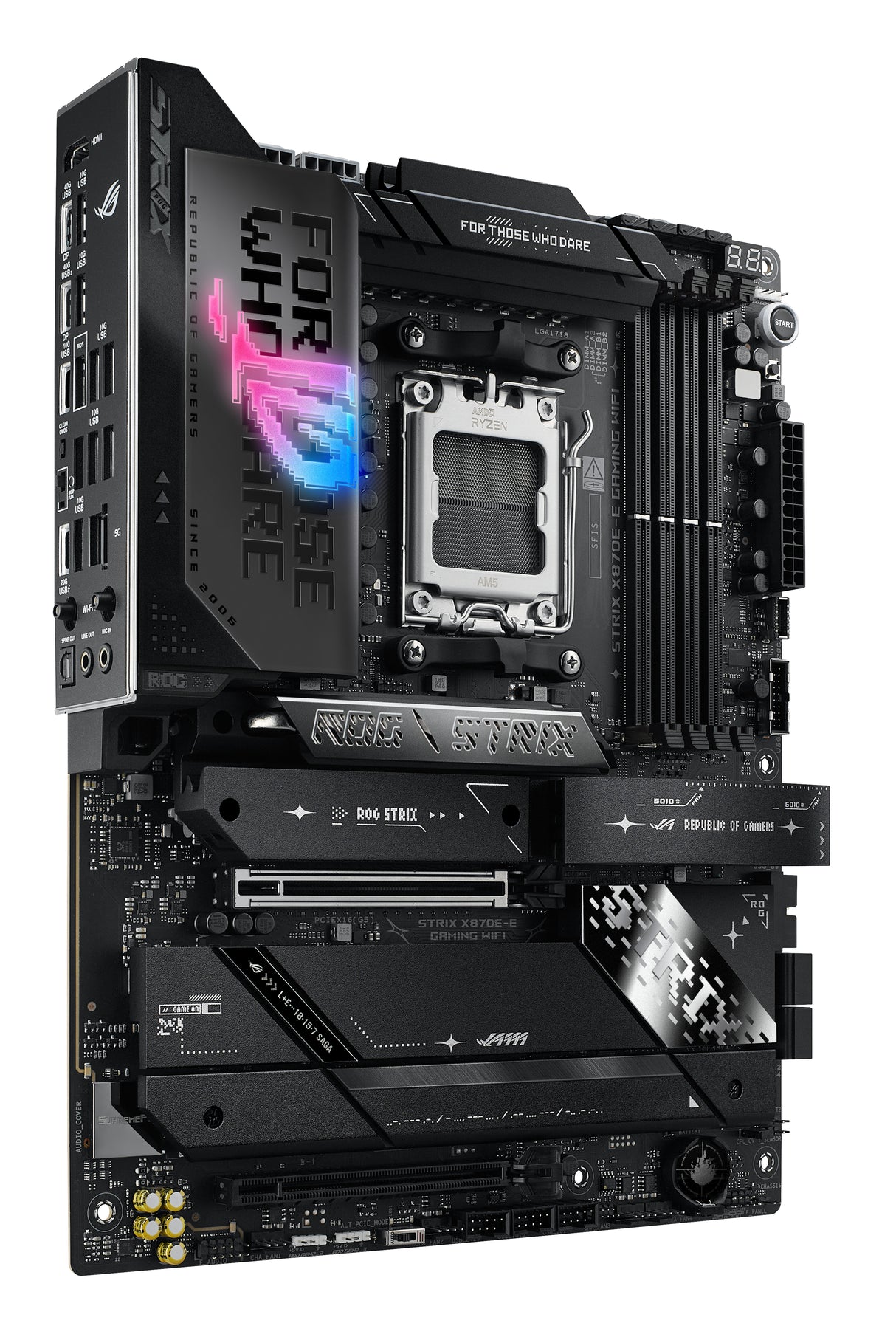 ASUS ROG STRIX X870E-E GAMING WIFI placas base AMD Zócalo AM5 DDR5-SDRAM 4