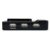 StarTech.com Adaptador Concentrador Hub Ladrón USB 6 Puertos - 2x USB 3.0 -4x USB 2.0 - 1x USB Cargador de 2A Hubs de in