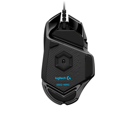 MOUSE LOGITECH G502 HERO USB 25,600DPI RGB LIGHTSYNC BLACK(910-005550)