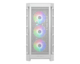 COUGAR CGR-5AD1W-RGB carcasas ordenador Metal, Nylon, Vidrio templado Midi Tower PC Blanco