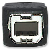 Manhattan Cable USB-A a USB-B, 1,8 m, macho a macho, 480 Mbps (USB 2.0), negro, garantía de por vida, equivalente a USB2