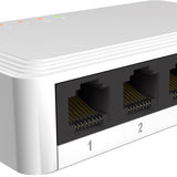 Nexxt Infrastructure - Switch - Gigabit Ethernet - 5 x 10/100/1000 - 1 Gigabit Ethernet - Essential Naxos 501-G 110/220V