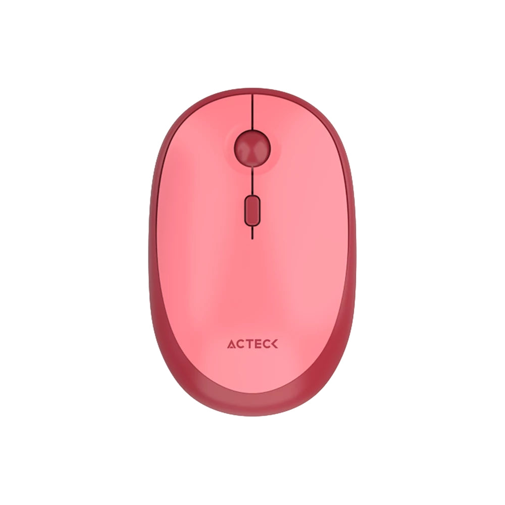 Acteck Creator Chic K-Colors MK485 teclado Ratón incluido Universal RF inalámbrico QWERTY Español Rosa, Interruptor de m