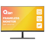 Qian QMF-IPF27-01 monitor de computadora 68.6 cm (27") 1920 x 1080 Pixeles Full HD LED Negro