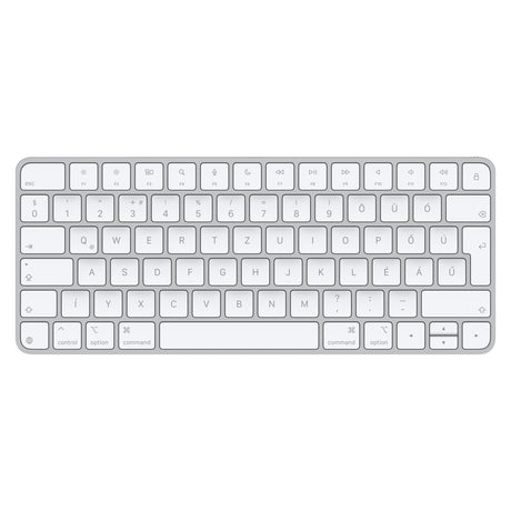 Apple MXCL3MG/A teclado Universal USB + Bluetooth QWERTZ Húngaro Blanco, Inalámbrico y alámbrico