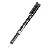 Boligrafo de gel Deli negro punto fino 0
