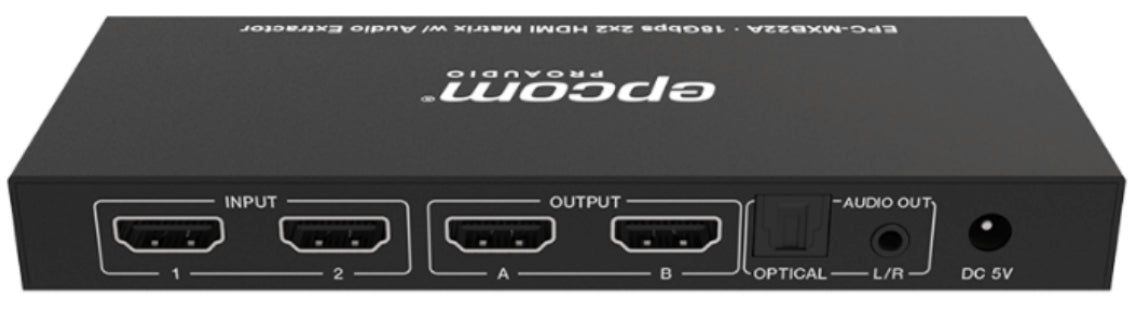 Epcom EPC-MXB22A interruptor de video HDMI