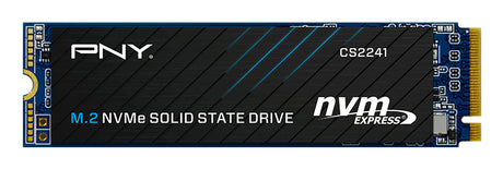 PNY CS2241 1TB M.2 NVME PCI Express 4.0 3D NAND, 5100 MB/s, M280CS2241-1TB-RB