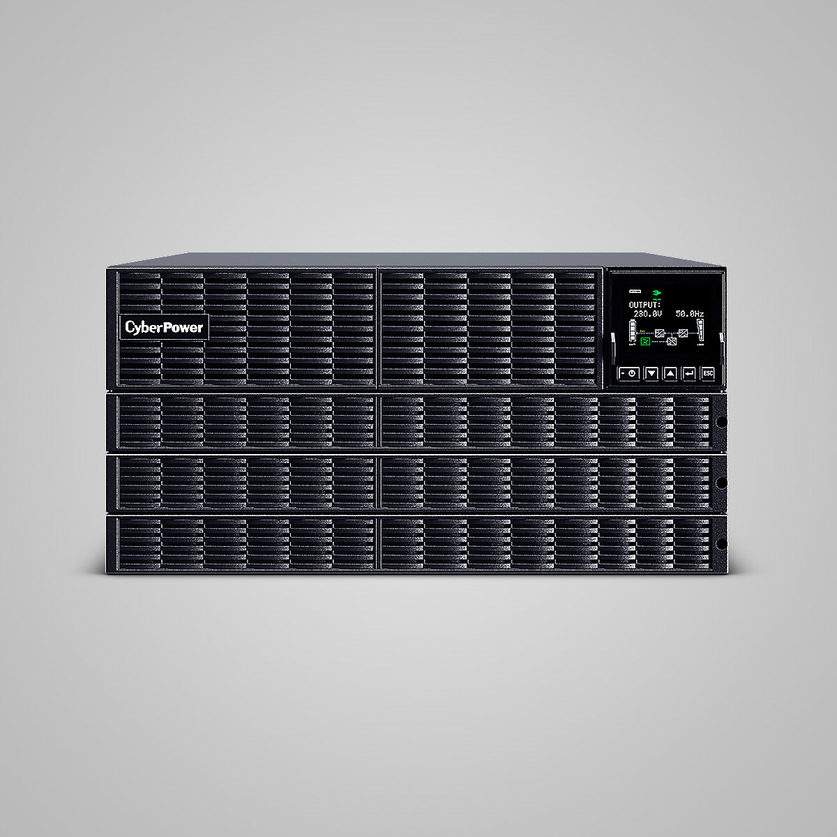 CyberPower OLS10KERT5U UPS Doble conversión (en línea) 10 kVA 10000 W Onda sinusoidal pura