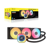 Corsair iCUE LINK TITAN 360 RX LCD Procesador Enfriador de aire 12 cm Negro 1 pieza(s), 300 RPM, 2100 RPM