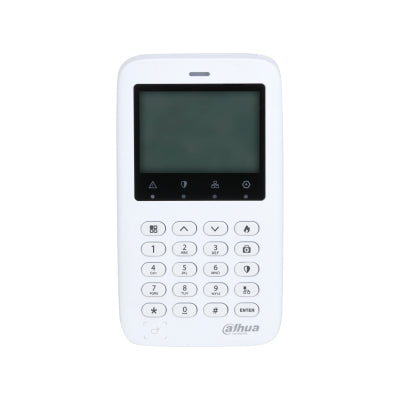 Dahua Technology DHI-ARK50C-R sistemas de alarma de seguridad Blanco LCD Botones 80 m