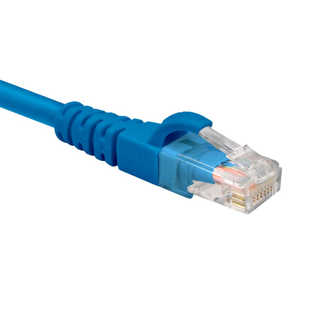 Nexxt - Cable de interconexión - RJ-45 (M) a RJ-45 (M) - 2.1 m - UTP - CAT 6 - trenzado - azul