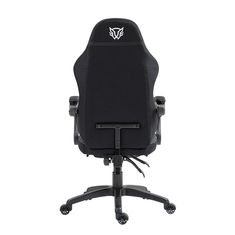 Balam Rush BR-940641 silla para videojuegos Silla universal para juegos Asiento acolchado tapizado Negro, 120 kg, Respal