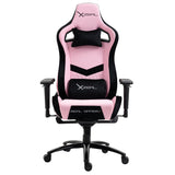XZEAL XZSLT50 Silla para videojuegos universal Asiento acolchado Negro, Rosa
