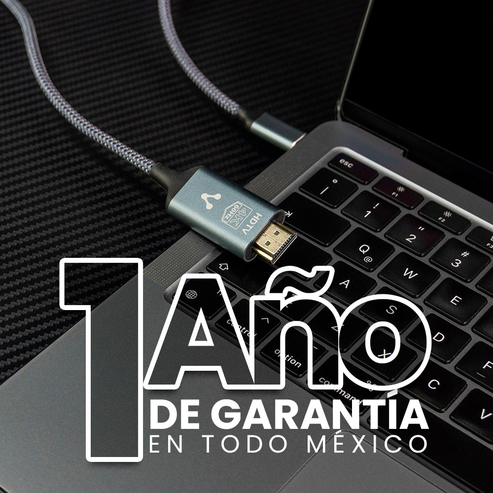 CABLE CONVERTIDOR VORAGO CAB-310 Tipo C A HDMI 4k 1.8 MT