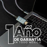CABLE CONVERTIDOR VORAGO CAB-310 Tipo C A HDMI 4k 1.8 MT