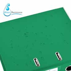 Techmakro KITCARP10NVDB carpeta Cartón, Cloruro de polivinilo (PVC) Verde Carta, Folder de archivo convencional, Mate, 6
