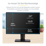 StarTech.com Filtro de Privacidad 16:9 para Monitor de 24" - Colgante - Protector Acrílico de Pantalla - Ángulo de