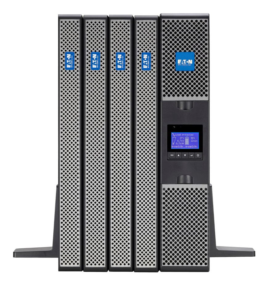 Eaton 9PX 1500RT sistema de alimentación ininterrumpida (UPS) Doble conversión (en línea) 1.5 kVA 1350 W 8 salidas AC