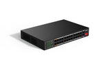 Dahua Technology PoE SF1026LP No administrado L2 Fast Ethernet (10/100) Energía sobre Ethernet (PoE) Negro, Montaje en rack, Montaje de pared