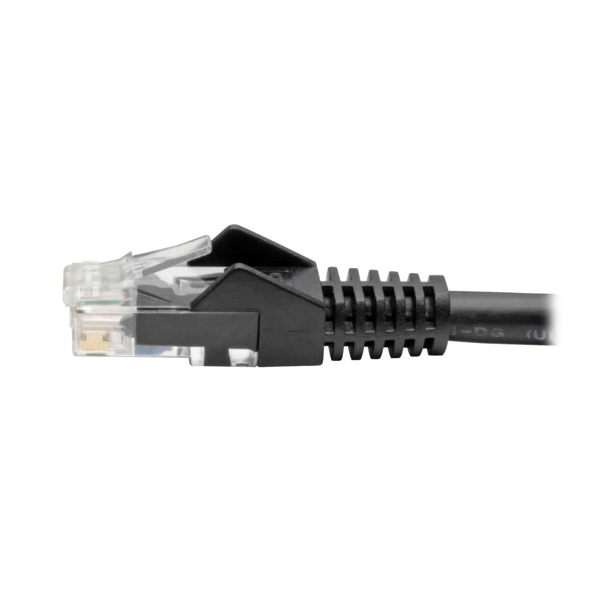 Tripp Lite N201-007-BK Cable Ethernet (UTP) Moldeado Snagless Cat6 Gigabit (RJ45 M/M), PoE, Negro, 2.13 m [7 pies]
