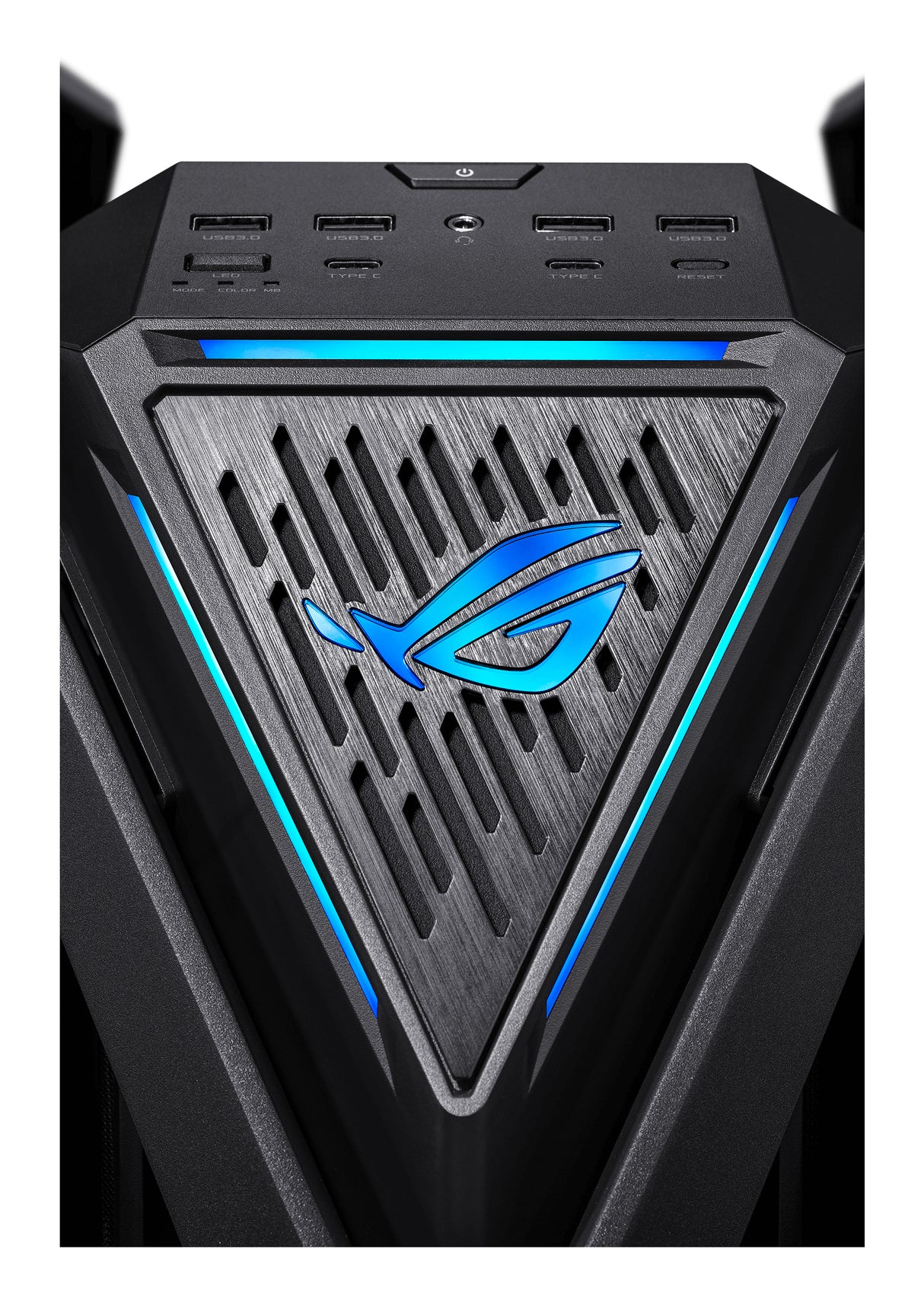 ASUS ROG Hyperion GR701 BTF Edition carcasas ordenador Torre PC Negro, Transparente ATX, EATX, micro ATX, Mini-ITX