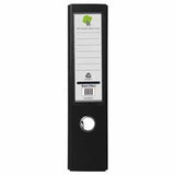 Techmakro KITCARP20NF carpeta Cartón, Cloruro de polivinilo (PVC) Negro Carta, Folder de archivo convencional, Mate, 650