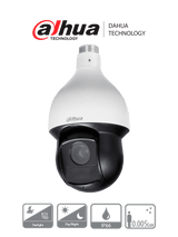 Dahua Technology SD59225-HC-LA Domo Cámara de seguridad CCTV Exterior 1920 x 1080 Pixeles Techo/pared/Tubo, Alámbrico, 5 patrones, 5 Scan