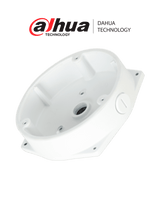 Dahua Technology PFA132-E Caja de conexiones, Blanco, Aluminio, 3000 kg