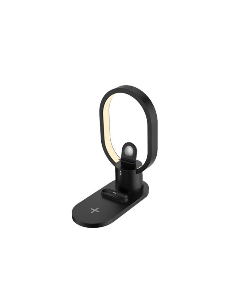 Dahua MATPRO2433 Base Cargador Móvil, Smartwatch y Audífonos, 3 Dispositivos, USB