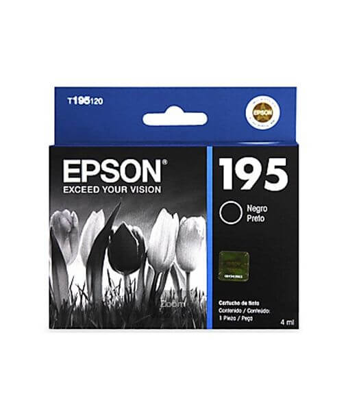 Tinta Epson T195 Xp-101 201 211 Negro - T195120-Al