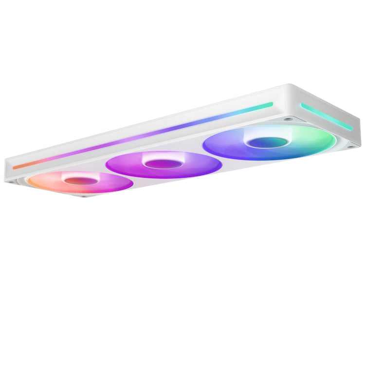 NZXT RF-U36HF-W1 sistema de refrigeración de computadora Gabinete de la computadora Ventilador 36 cm Blanco, 500 RPM, 24