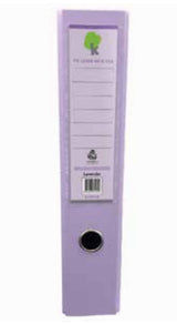 Techmakro KITCARP6LVP carpeta de cartón Carta Lavanda, Anillo D, Almacenamiento, Cloruro de polivinilo (PVC)