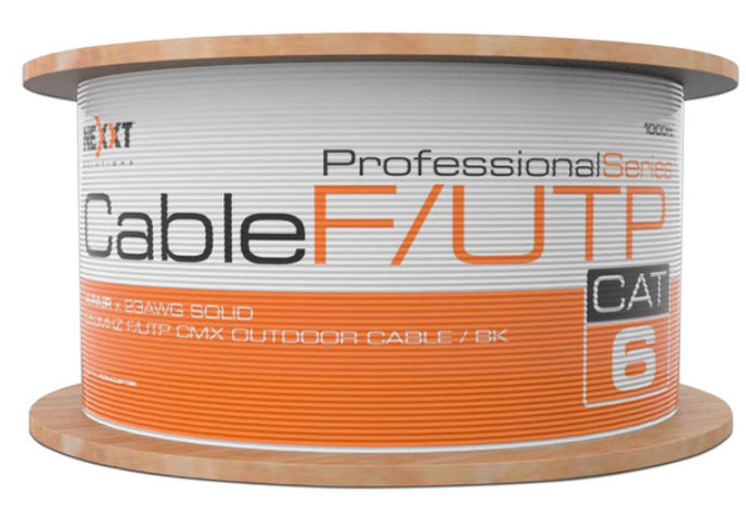 Nexxt Solutions AB356NXT07 cable de red Negro 305 m Cat6 F/UTP (FTP) | Cables de red