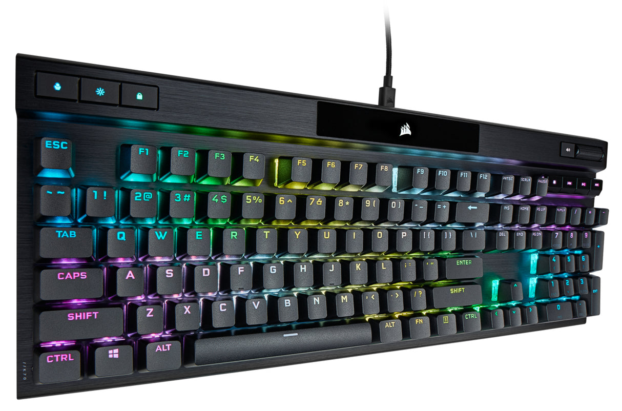 Corsair K70 PRO teclado Juego USB QWERTY Internacional de EE.UU. Negro