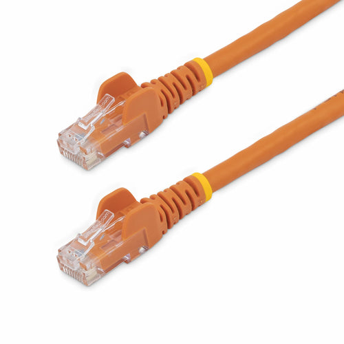 StarTech.com Cable de Red Ethernet Cat6 Snagless de 3m Naranja - Cable Patch RJ45 UTP Cables de red 3 m Cat6 RoHS