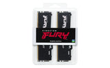 Kingston Technology 32GB 6000MT/s DDR5 CL36 DIMM (Kit of 2) FURY Beast RGB EXPO Memoria RAM Si 36 32 GB 2 x 16 GB