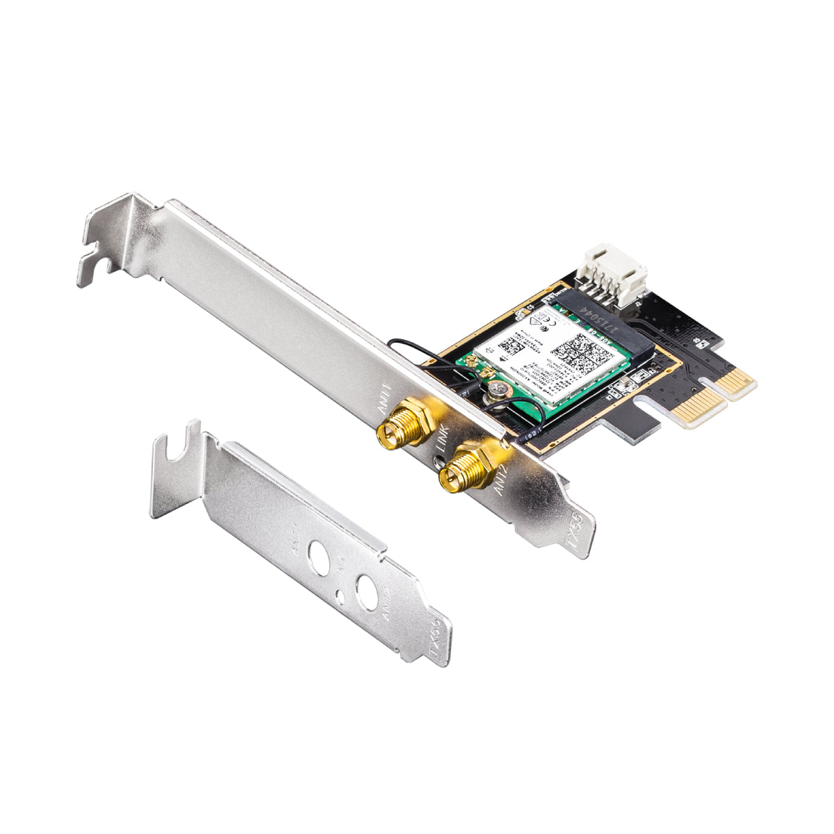 Cudy WE3000 tarjeta de red Interno WLAN / Bluetooth 2400 Mbit/s, Inalámbrico, PCI Express, Wi-Fi 6E (802.11ax)
