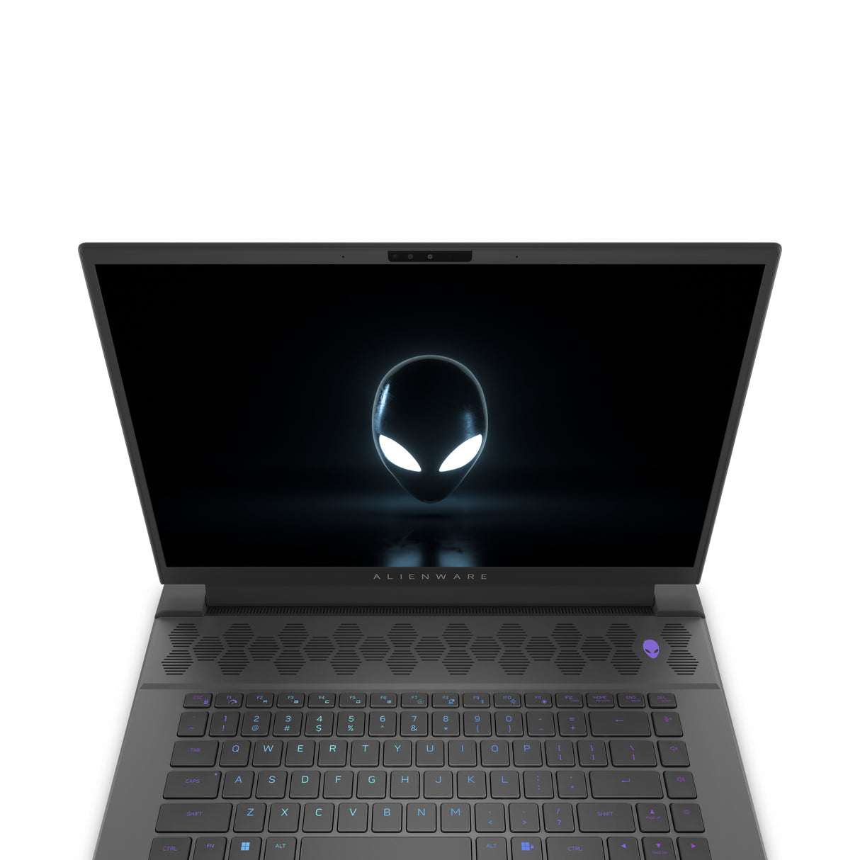 Alienware m16 R1 Laptop Dark Metallic Moon Portátil Negro Concha