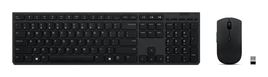 Lenovo 4X31K03934 Teclado Oficina Inalámbrico RF Wireless + Bluetooth Switch de tecla de tijera