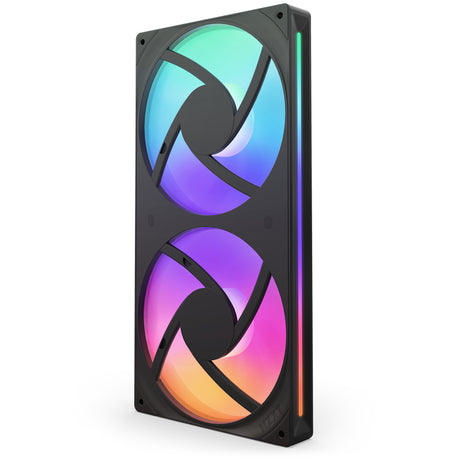 NZXT RF-U28HF-B1 sistema de refrigeración de computadora Gabinete de la computadora Ventilador Negro 1 pieza(s)