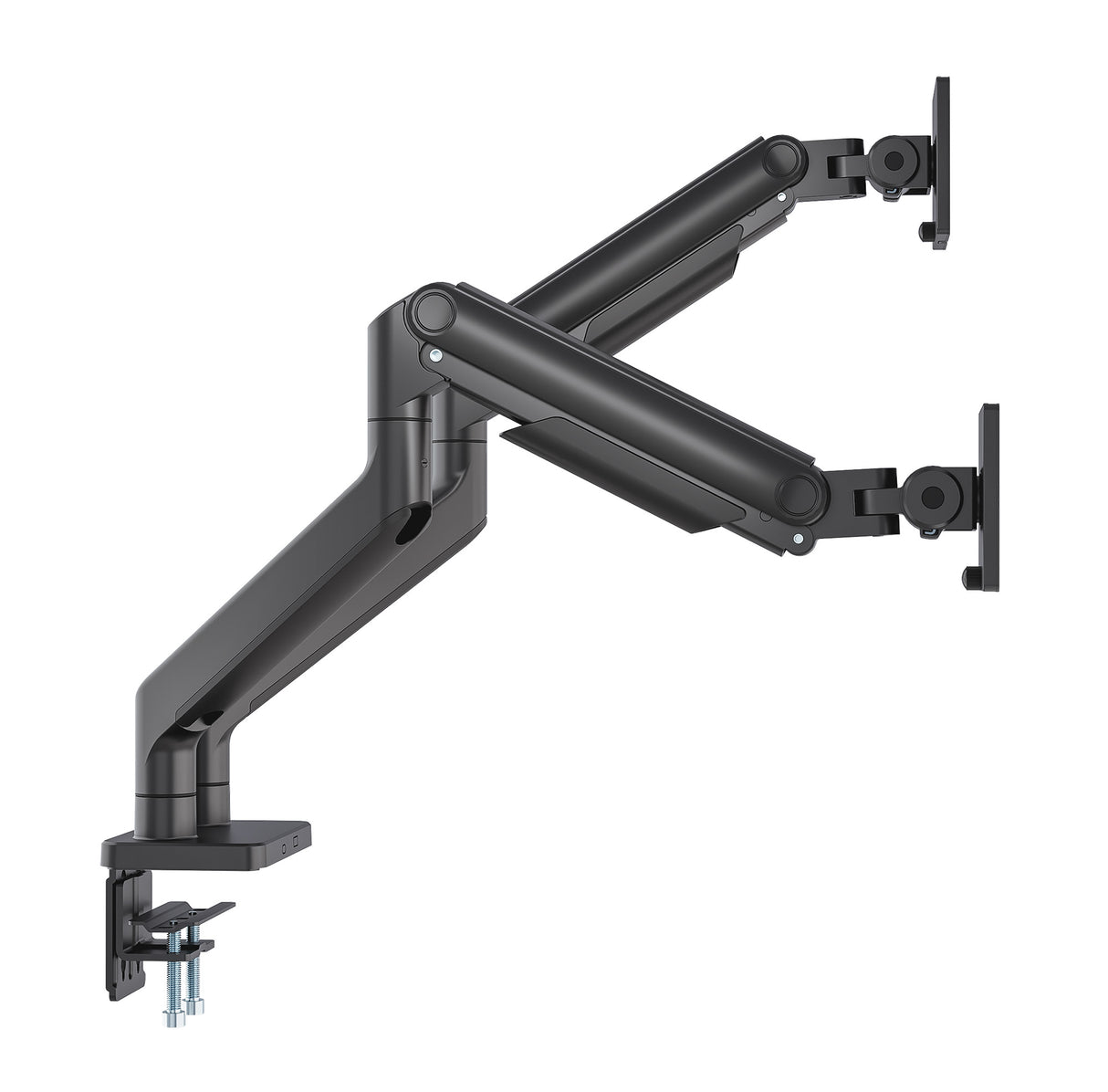 Manhattan Soporte doble de sobremesa para TV/monitores (Articulado con muelle), para pantallas de 13" a 45", f