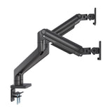 Manhattan Soporte doble de sobremesa para TV/monitores (Articulado con muelle), para pantallas de 13" a 45", f