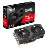 ASUS Dual Radeon RX 6600 V2 8GB GDDR6 tarjetas gráficas AMD Radeon RX 6600 2491 MHz 2491 MHz