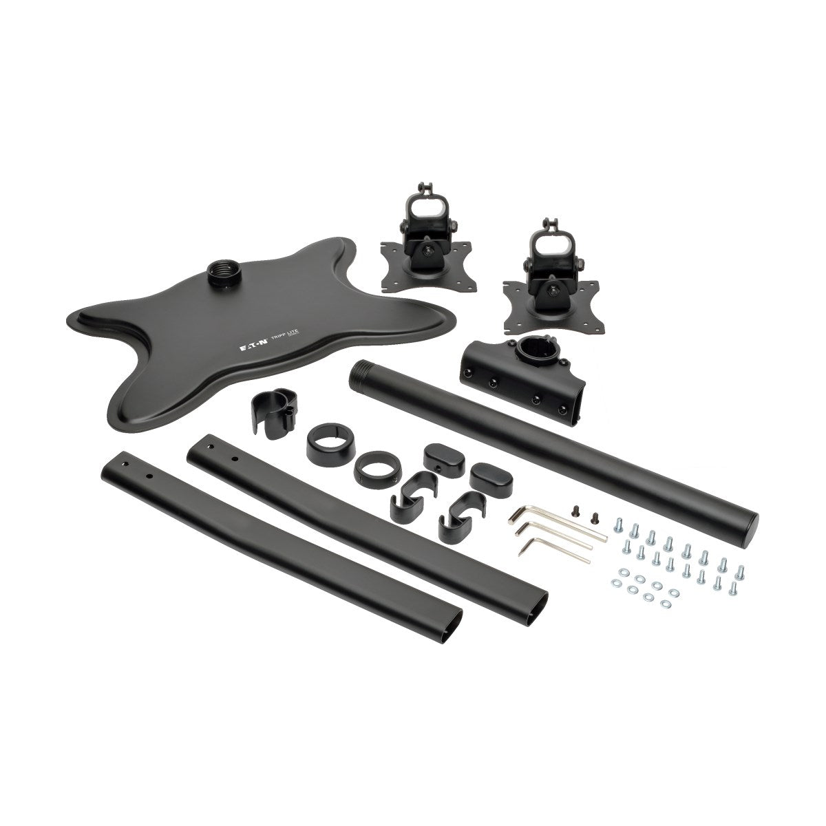 Tripp Lite DDR1327SDD Soporte de Escritorio para Dos Monitores de Pantalla Plana de 13" a 27"