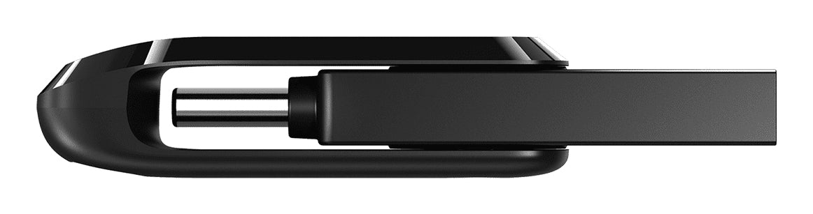 SanDisk Ultra Dual Drive Go unidad flash USB 64 GB USB Type-A / USB Type-C 3.2 Gen 1 (3.1 Gen 1) Negro, 150 MB/s, Girar
