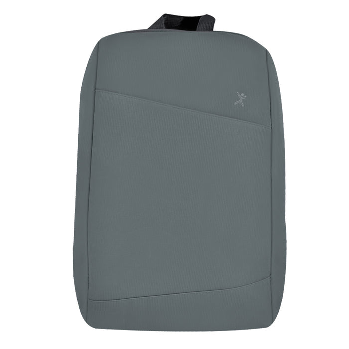 Perfect Choice PC-084907 mochila Mochila casual Gris Poliéster, Compartimento del portátil