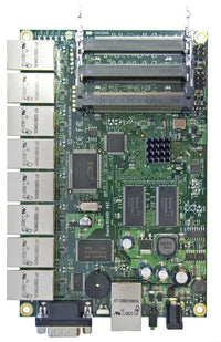 RB493, RB 9 Eth 3 miniPCI 300Mhz CPU 64MB RAM LN4