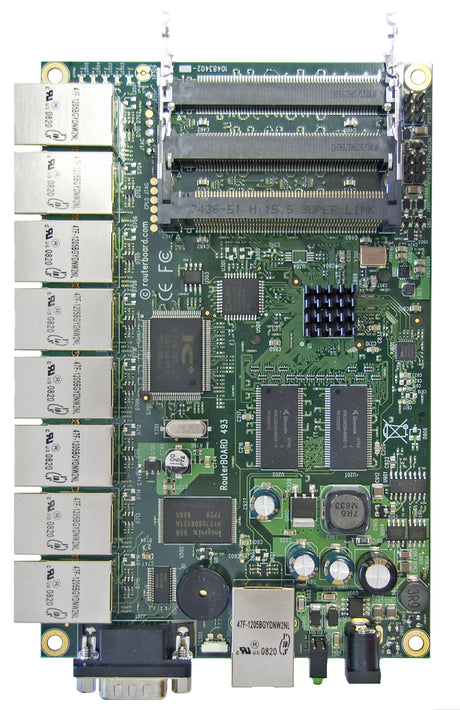 RB493, RB 9 Eth 3 miniPCI 300Mhz CPU 64MB RAM LN4